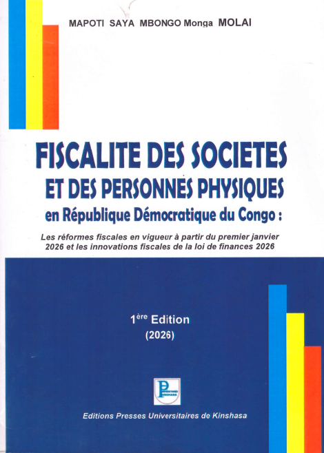 Fiscalité des sociétés et des personnes physiques en RDC